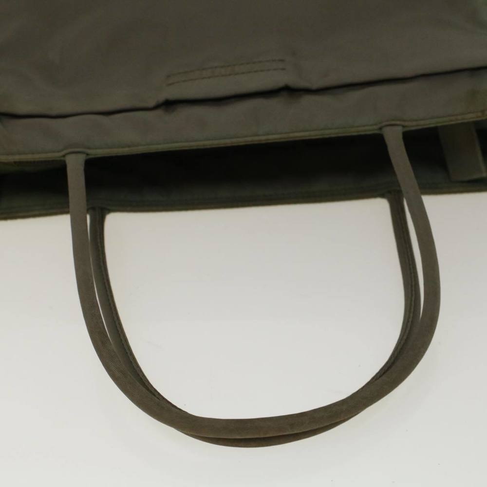 PRADA Hand Bag Nylon Gray Auth 57266 - Picture 7 of 16